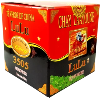 LULU Čaj zelený sypaný gunpowder 400 g