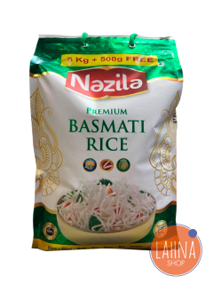 NAZILA Rýže basmati prémiová kvalita 4,5 kg